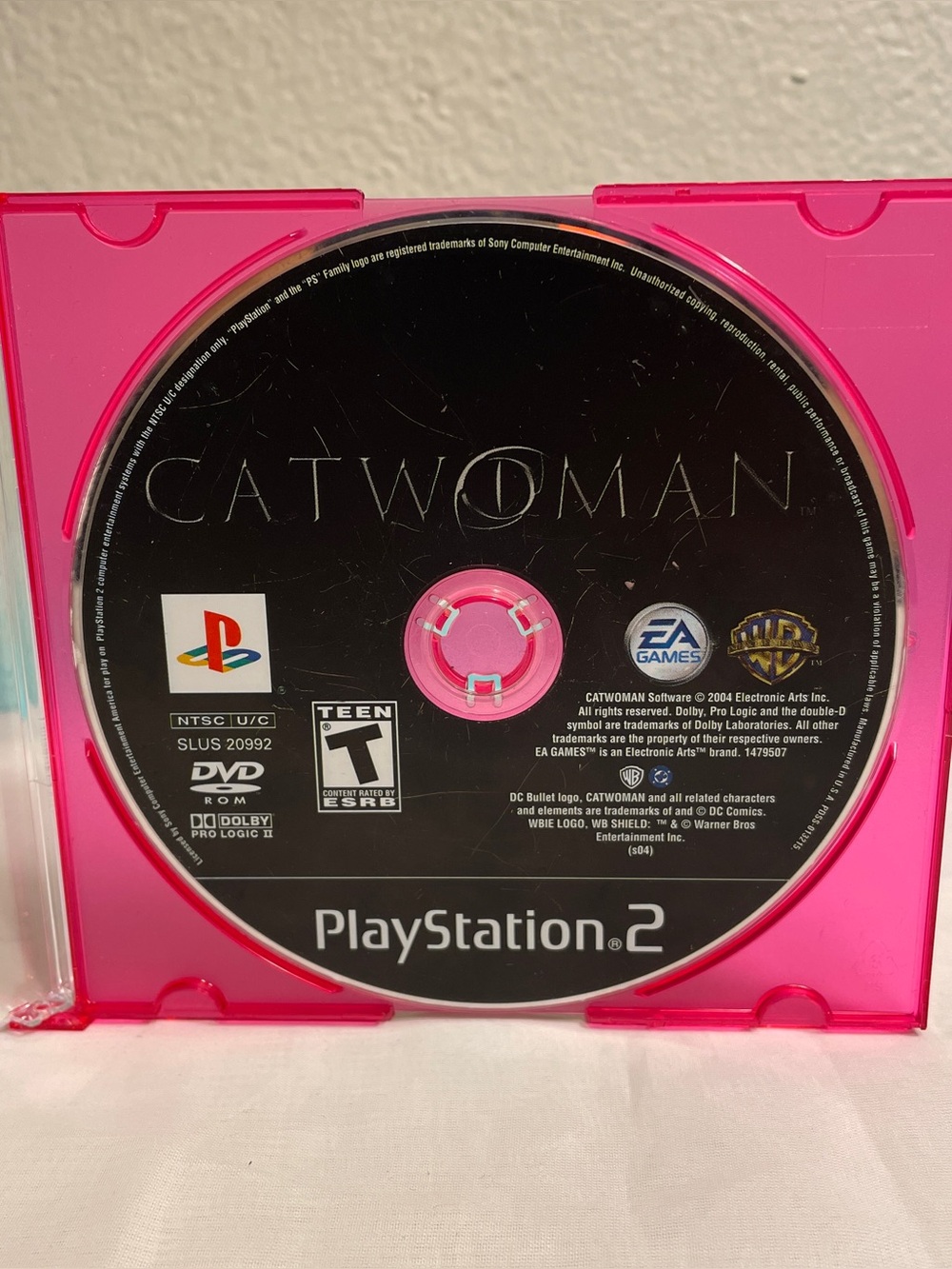 Catwoman Sony PlayStation 2 Disk Only 2004 PS2 Tested And Works